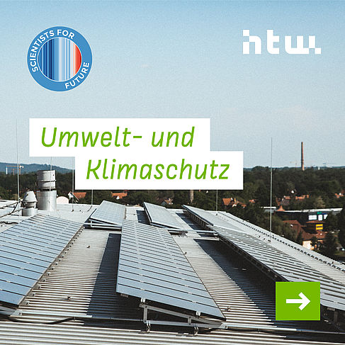 Infos zum Umwelt- und Klimaschutz der HTW Berlin